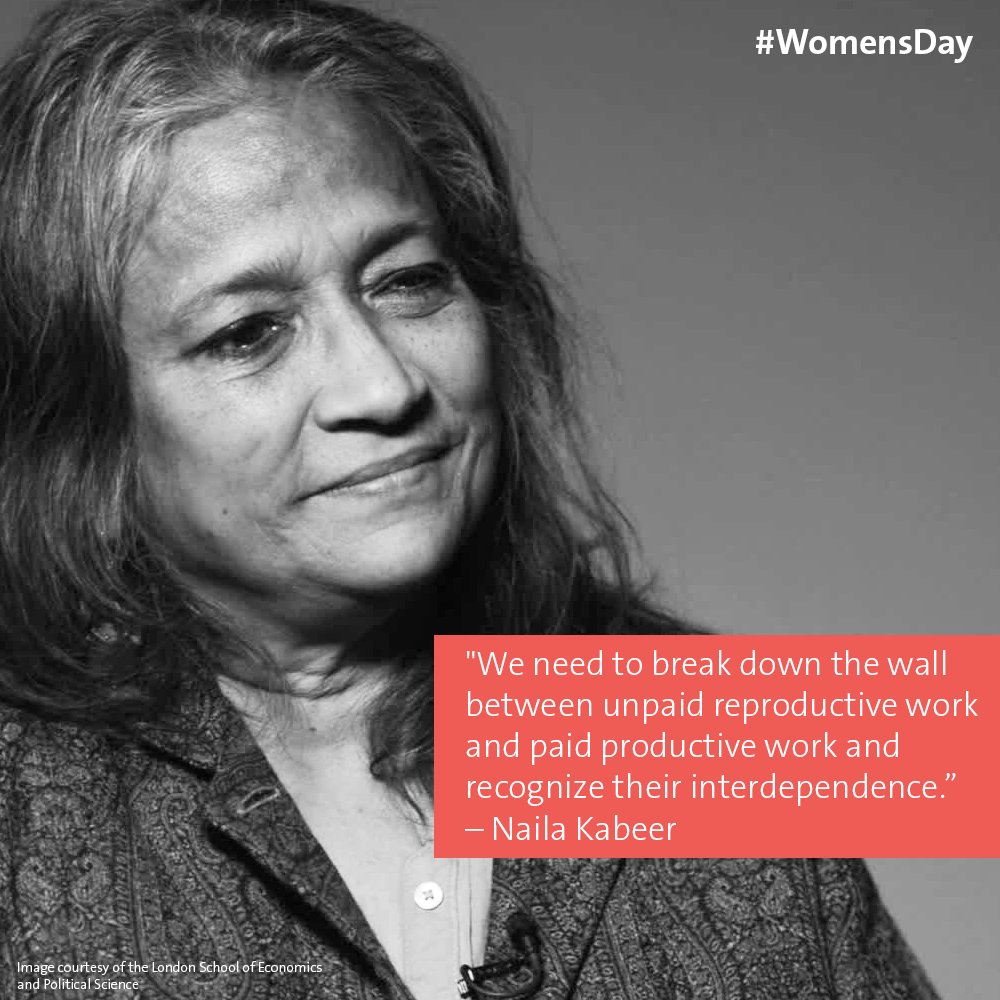 UN_Women's tweet photo. Why is work that is carried out inside the home valued less than work outside the home? #WomensDay https://t.co/atUdO0sGKN