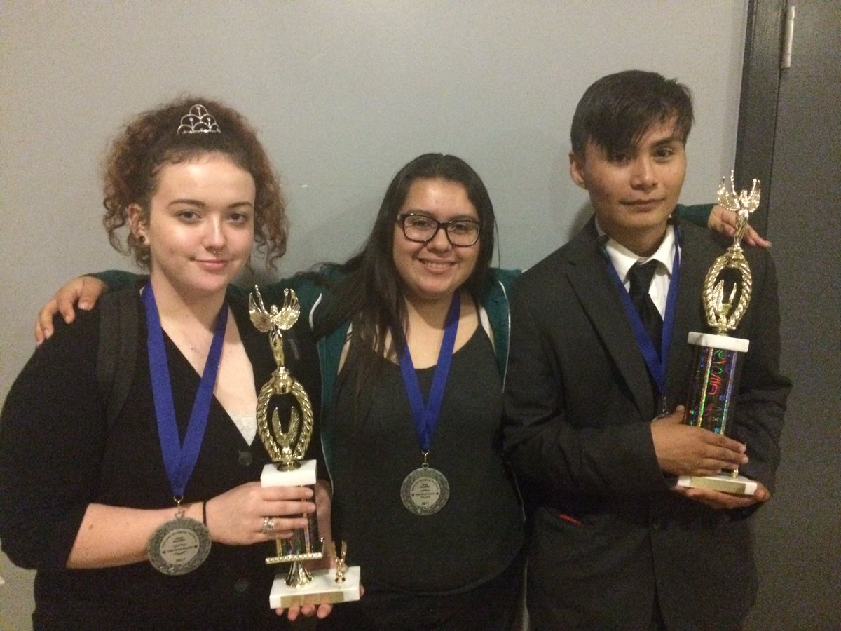 Very proud to say that Dahlia Sloan, Daisy Marquez, &amp; Angel Tena all qualified to the state tournament! Good luck and continue to dominate!