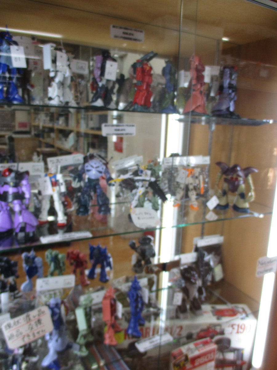 ガンプラの完成品・組み立て済みも中古販売してます。もちろん買取もし