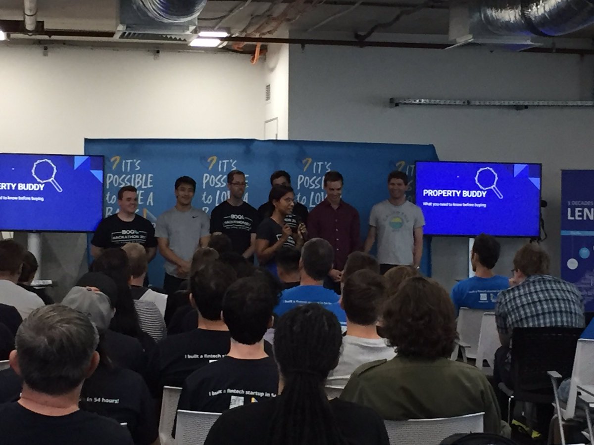 TenneillePerry's tweet photo. Final pitches start - good luck everyone! You're all winners #BOQHackathon @BOQ https://t.co/ecscwO355k