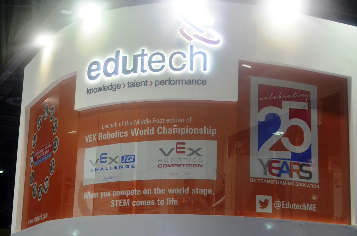 edustemstudio's tweet photo. 3rd #UAE @VEXRobotics Championship 2017 under the patronage of @MOEducationUAE at #Emirates National School, Sharjah on March 11. #STEM https://t.co/zQBdXsuMtJ