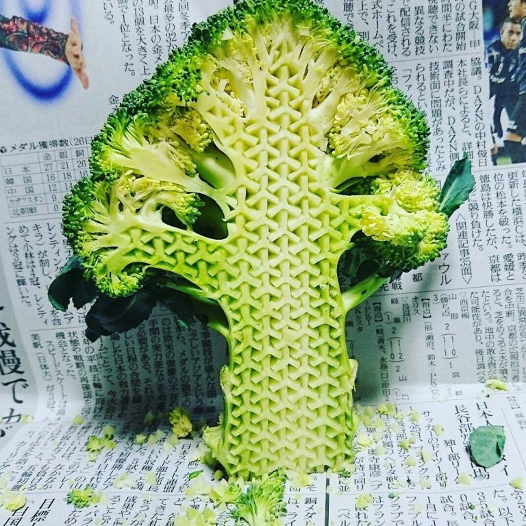 KipoStudio's tweet photo. Unlike any broccoli you've ever seen! 😋 https://t.co/tQLw912LCi https://t.co/letihbE9cG