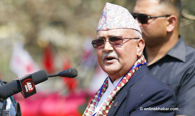 Online_khabar's tweet photo. बिराटचोक र इटहरीमा केपी ओली नबोल्ने https://t.co/ySePdyutB6 https://t.co/tb2UJSIz7U
