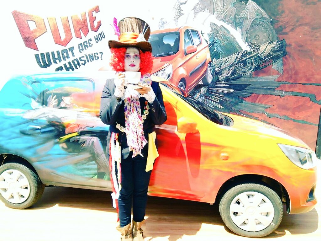 Get your cape on! It's the day 2 of #Alto #Pune #ComicCon and we're excited!