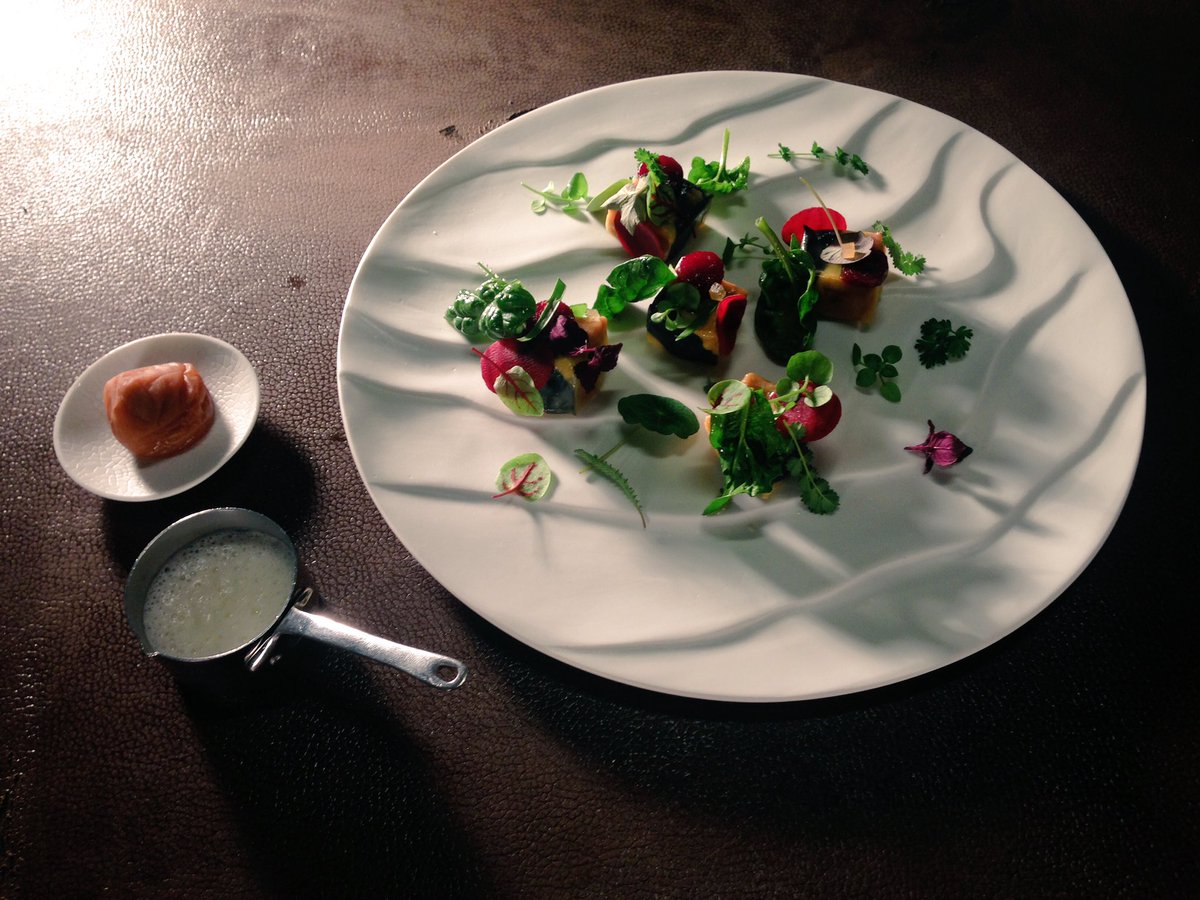 Cubix: Ravioli, anguilla yakitori, infusione di rafano. Il piatto di <a href="/MADCHEFMmC/">MICHELANGELO M</a> per #IGmi17