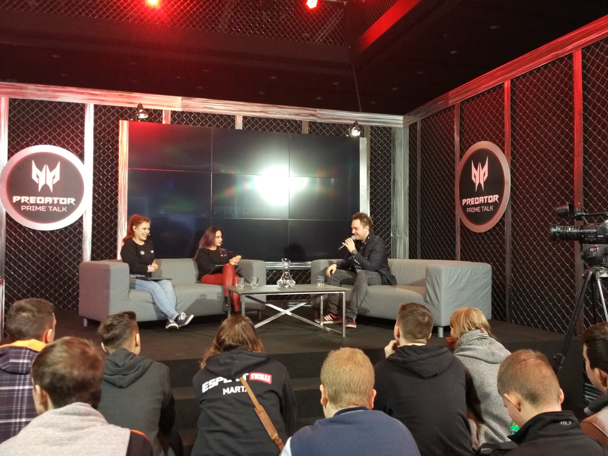 AcerPolska's tweet photo. Oglądaj nasz stream #Predatorprimetalk z @disstream na https://t.co/AohaWbA2DL https://t.co/UCGVvBm2ch