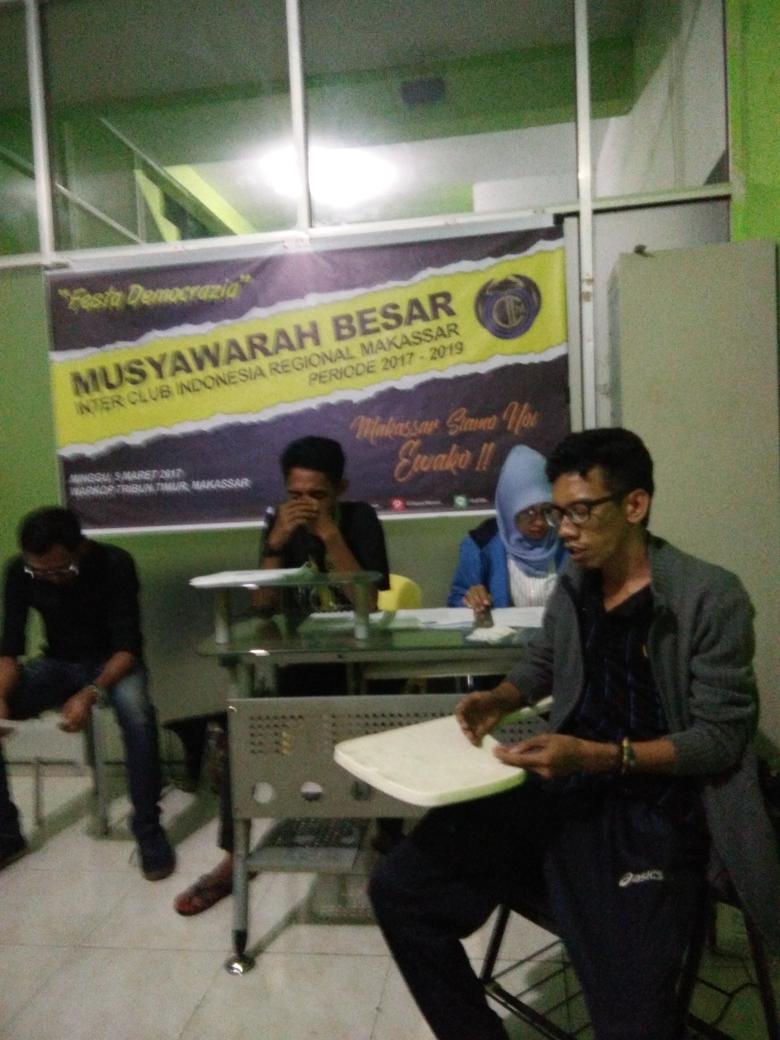 Pembacaan Doa #MubesICIMakassar