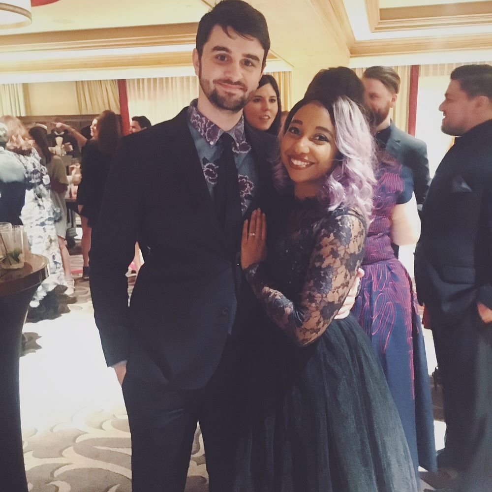 natashawclark's tweet photo. So much love at the ADDYs tonight. ❤️ #aafbr #addybr #addycircus https://t.co/H3DNXIfqgI https://t.co/nwOdLWLkXL
