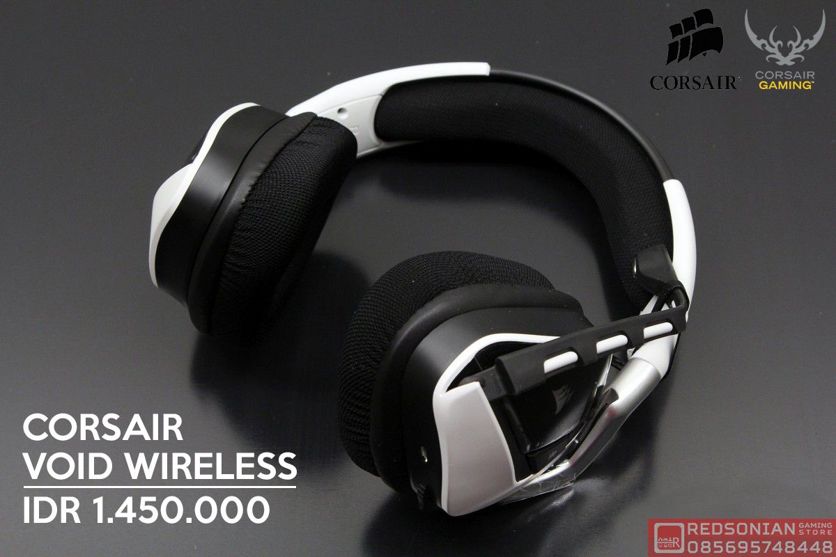 RedsonianGaming's tweet photo. Corsair Void Wireless Dolby 7.1, Headset wireless premium keluaran Corsair yang keren abis! cekidot disini -> https://t.co/VND86qOplk⠀ https://t.co/XeX7rMWKoW