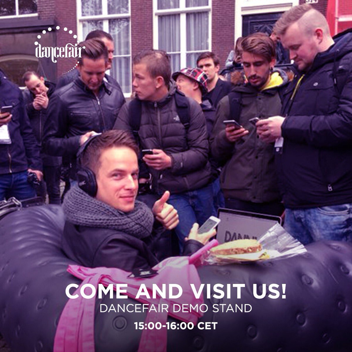 fonkrecordings's tweet photo. Let @dannic listen to your demo today @Dancefair from 15:00 - 16:00 CET at the Fonk Recordings stand! #dancefair https://t.co/OBGImxtmTo