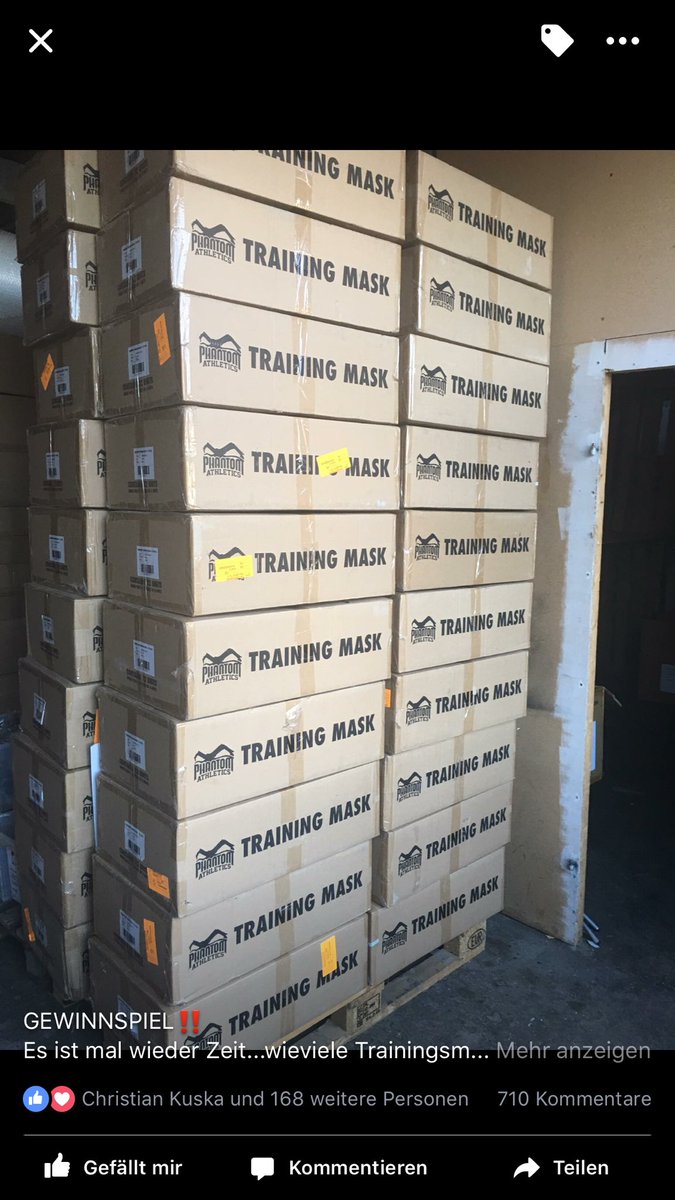 Checkt unser Gewinnspiel auf Facebook ❗️Wieviele Trainingsmasken sind auf dem Bild?
facebook.com/PhAthletics/