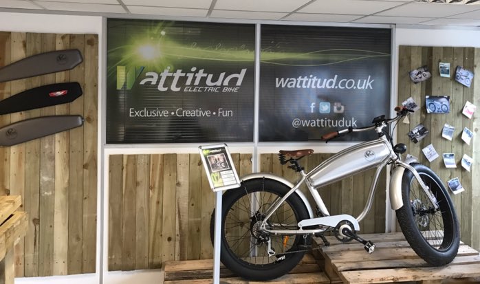 wattituduk's tweet image. As promised, peek inside the showroom!shrtm.nu/ebikes #cycling #ebike