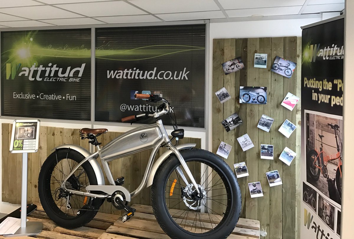 wattituduk's tweet image. As promised, peek inside the showroom!shrtm.nu/ebikes #cycling #ebike