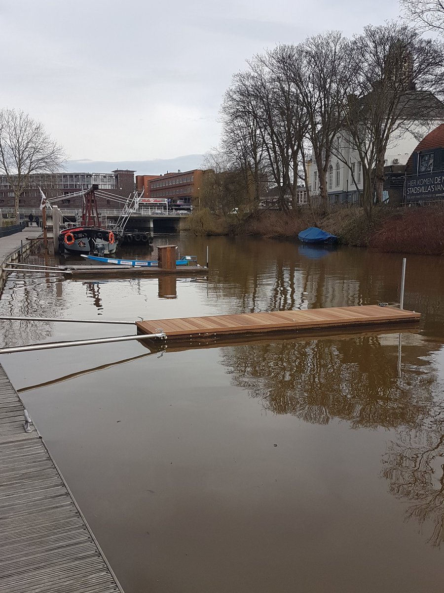 Laatste voorbereidingen voor het nieuwe vaarseizoen. Vanaf eind maart zijn we weer open. Met maar liefst 8 sloepjes.
