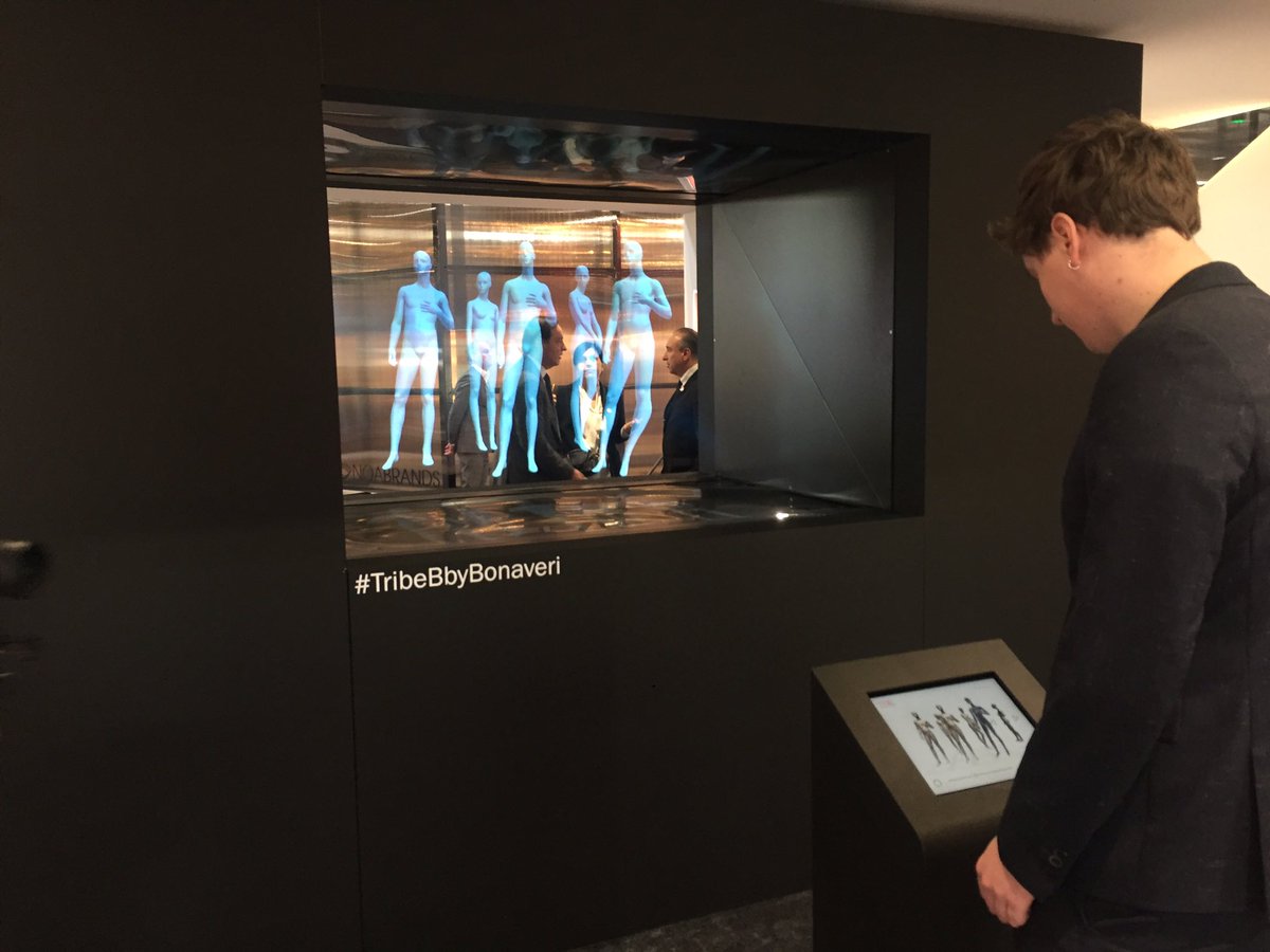 _INTAGLOW_'s tweet photo. The holograms are live at #Euroshop2017 #TribeBbyBonaveri https://t.co/yKpHmQvSwi