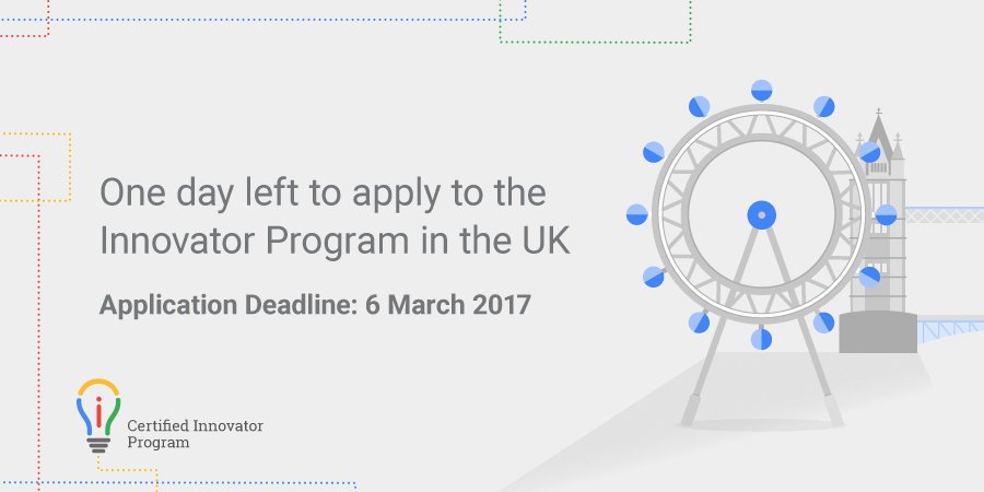 Are you an innovative leader who drives change? Did you answer with a resounding yes? Apply to become a #GoogleEI: goo.gl/oExcqs
