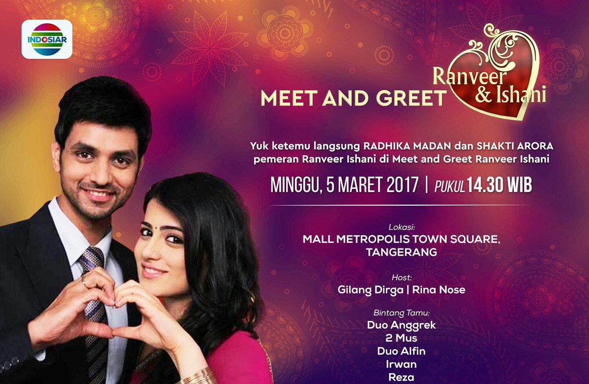 Yang lagi nonton Meet &amp; Greet Ranveer Ishani mana suaranya nih? #RanveerIshaniJKT