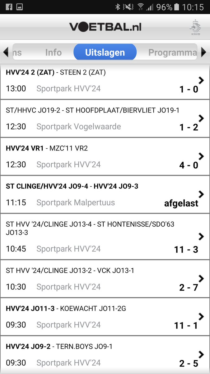 Mooie 4-0 beker overwinning van de <a href="/HVV24hulst/">HVV'24</a> dames tegen <a href="/svMZC11/">sv MZC'11</a> dames en de eerste punten voor <a href="/HVV24hulst/">HVV'24</a> JO13-4