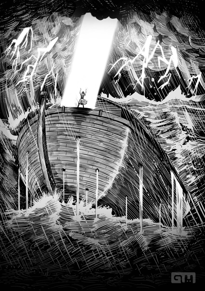 girishmalap's tweet photo. The great deluge
#DigitalHatching #TheGreatDeluge #MatsyaPuran #Illustration https://t.co/mqvtd4Htpy