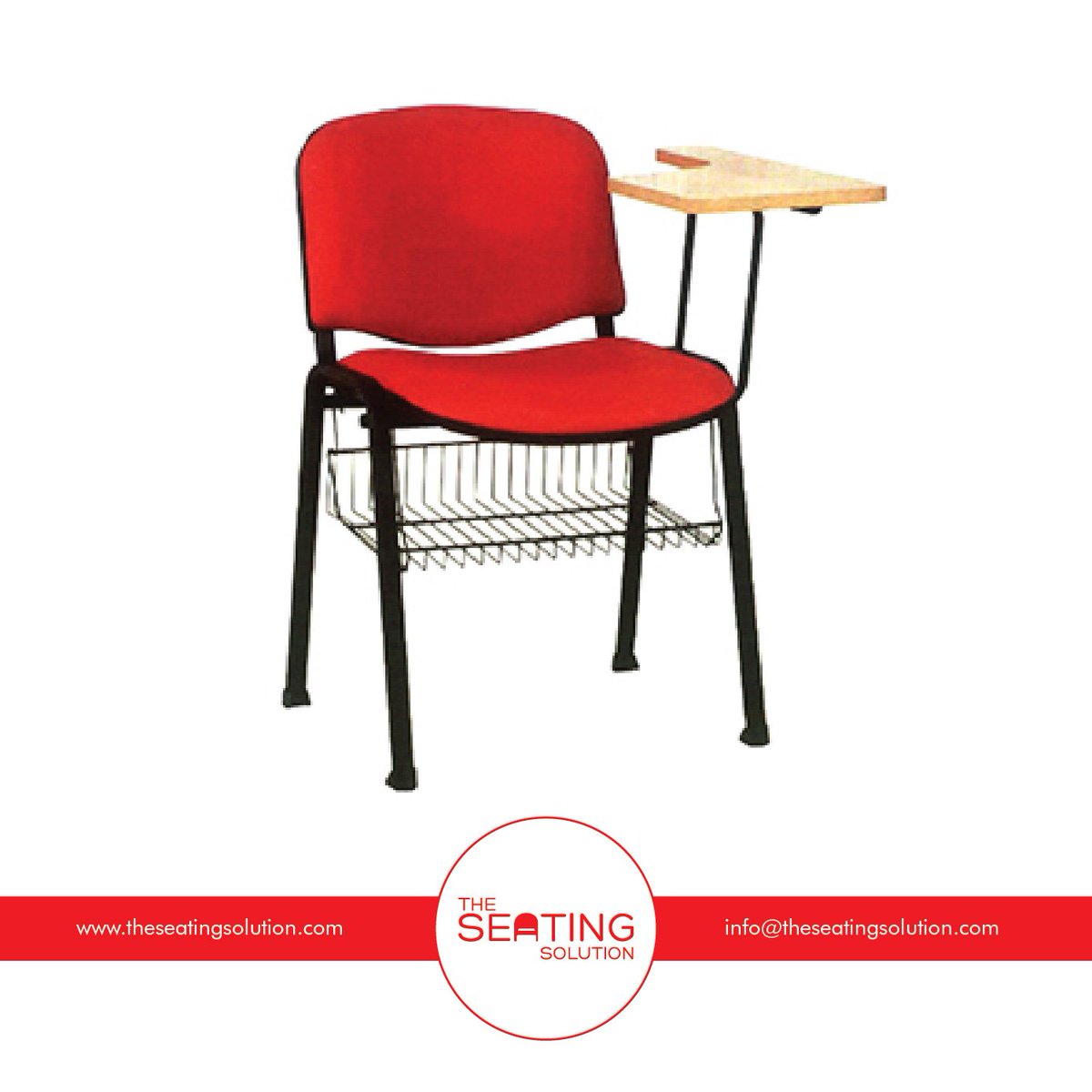 theseatsolution's tweet image. Chair with four legs, heavy mechanism and writing table and basket. Go for CF 74 BASKET SCHOOL CHAIR. Call - 04 341 9383.
#SeatingSolution