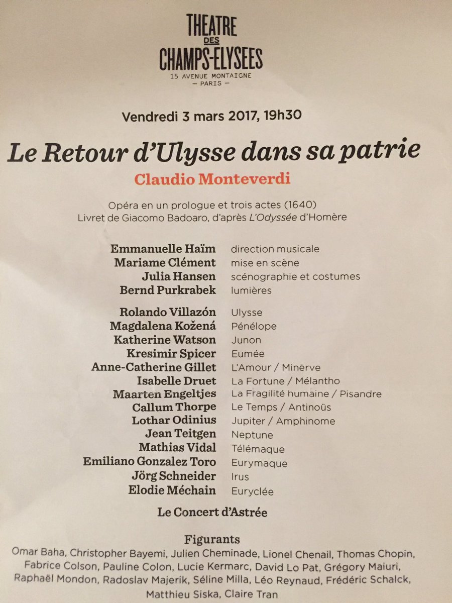 ValRenauld's tweet photo. Très belles voix de 2nd rôles ds ce #Retourd'Ulysse : MarteemEngeljes, CallumThorpe, KresimirSpicer... Bravo aussi à ACGillet.@TCEOPERA https://t.co/PNGWe3P2UG