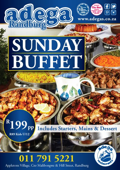 patk1103's tweet photo. #SundayBuffet #SundayLunch #Buffet #LMPrawns #LMChicken #Sushi #Livers #Salads #R199perAdult @ARandburg #adegarandburg #calluson0117915221🍗🍤 https://t.co/IIblL4ZR4N