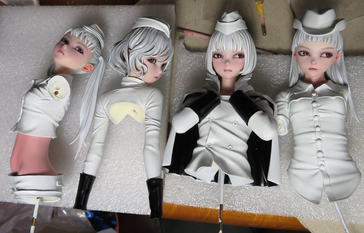 klondike KONNY, LUCE, ERDE, SOIL 4体セット klondike KONNY, LUCE, ERDE, SOIL 4体セット