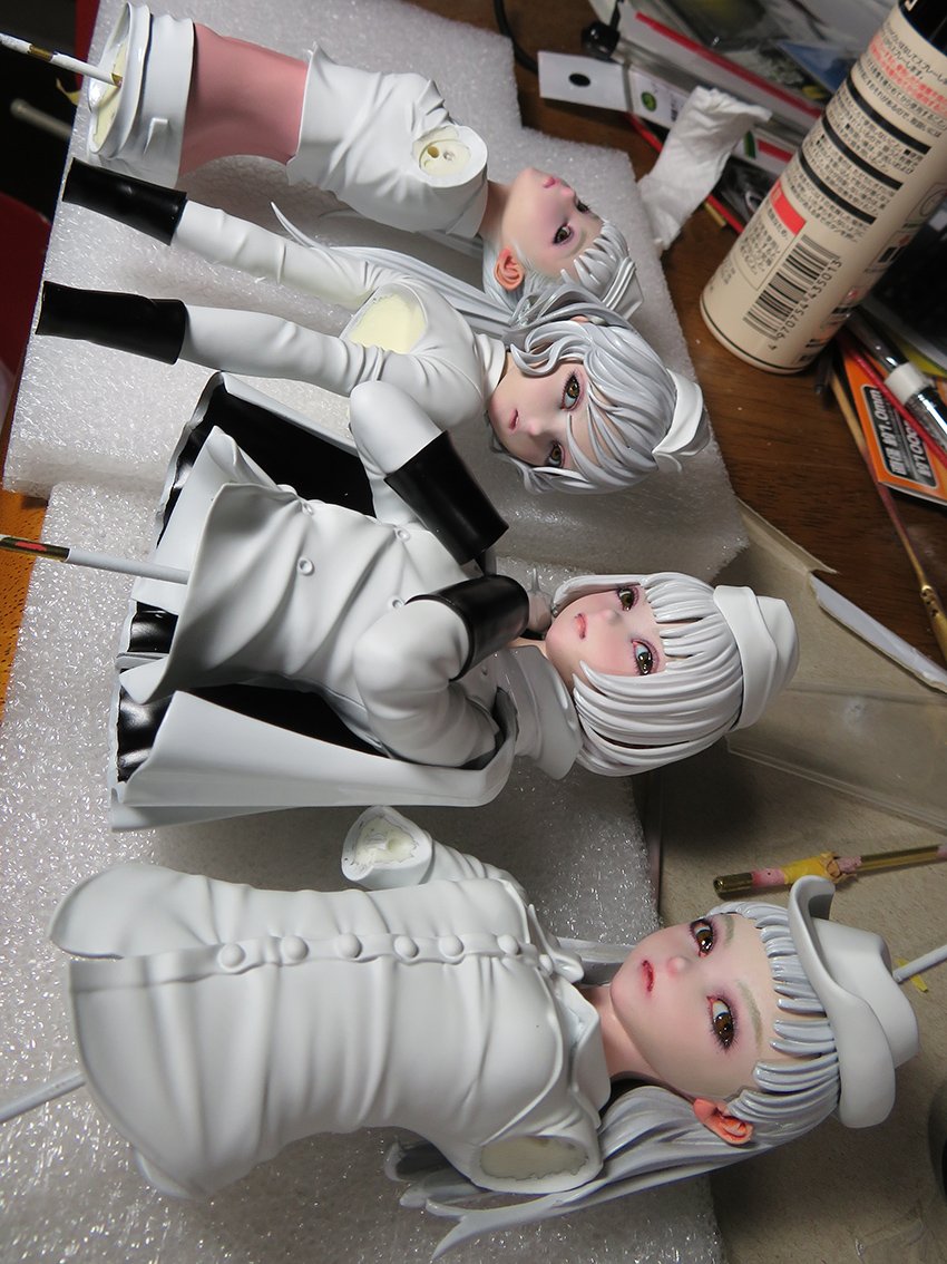 6月の個展のための クロンダイクプロジェクト、 密かにしんこうちう