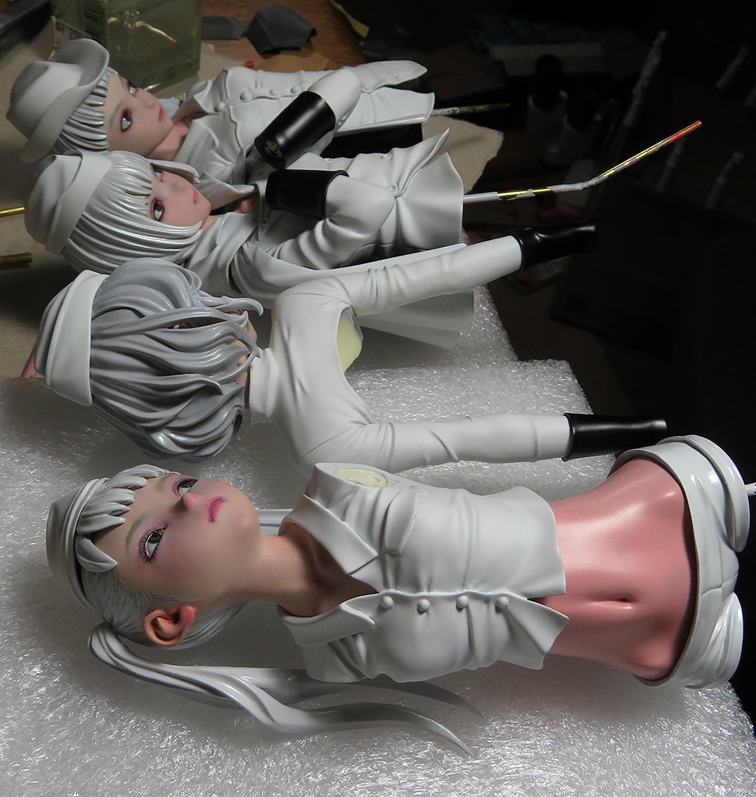 6月の個展のための クロンダイクプロジェクト、 密かにしんこうちう