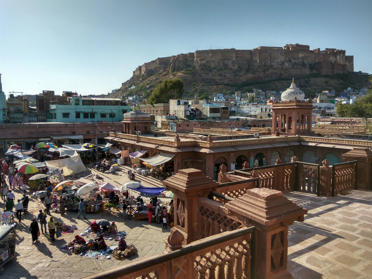 From the busy Bazars of the Sun City the magnificent Clock Tower oscillates catching up with time since the British left India.