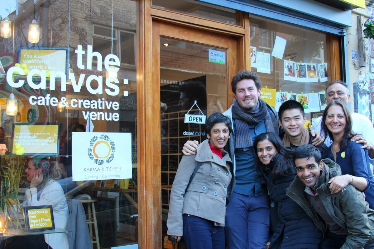 TheCanvasCafe's tweet photo. We can't wait to host a pop-up #KarmaKitchen on #InternationalDayOfHappiness Monday March 20th
More info soon...⭐️😀🎉 https://t.co/r2K7BWjyfL