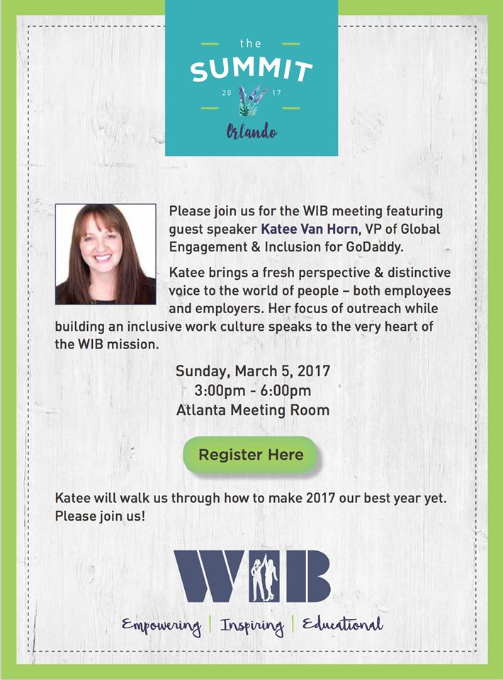 BrandSource's tweet photo. Katee Van Horn will be our guest speaker TODAY – Sun, 3/5 at 3pm! Register thru link @brandsourcewib. #BrandSourceWIB #BrandSource #Summit17 https://t.co/eqj14yocma