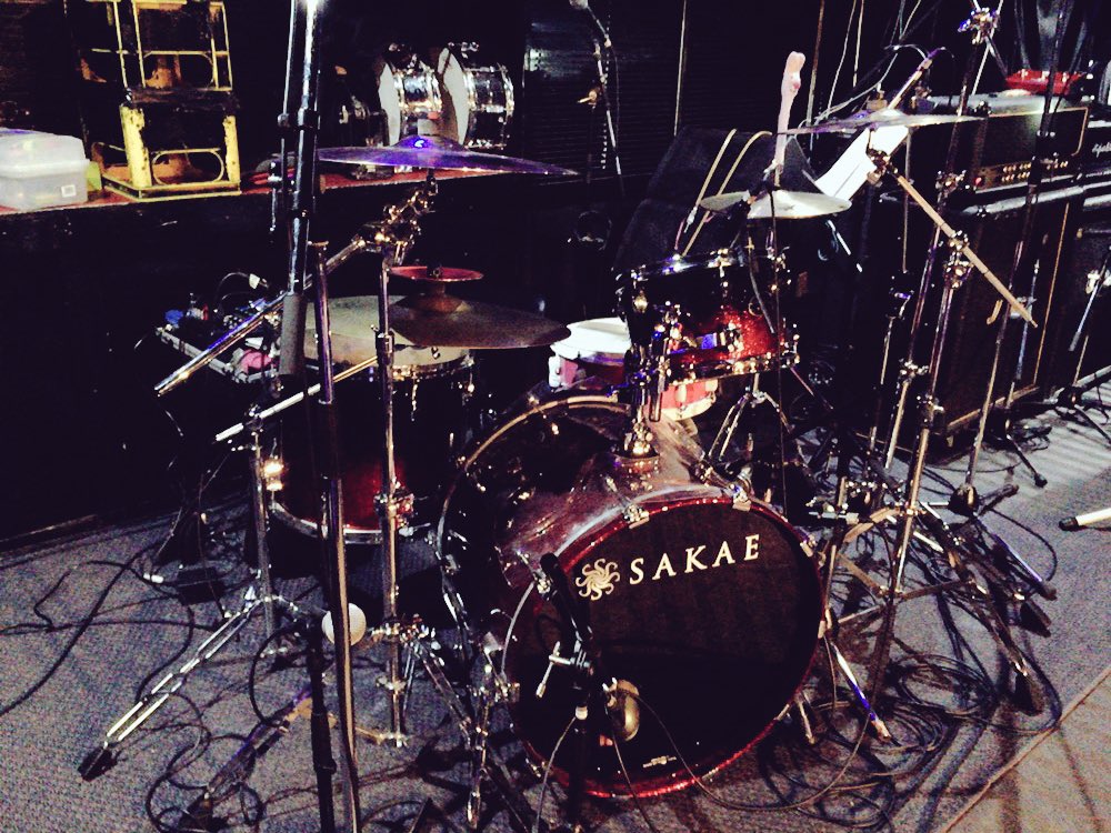 ウーマンズパワー大阪編！ありがとうございました(*´∀`*)💕
大阪の熱量だいすきや！！！

ドラムセットもSAKAEでめちゃんこ燃えた！！