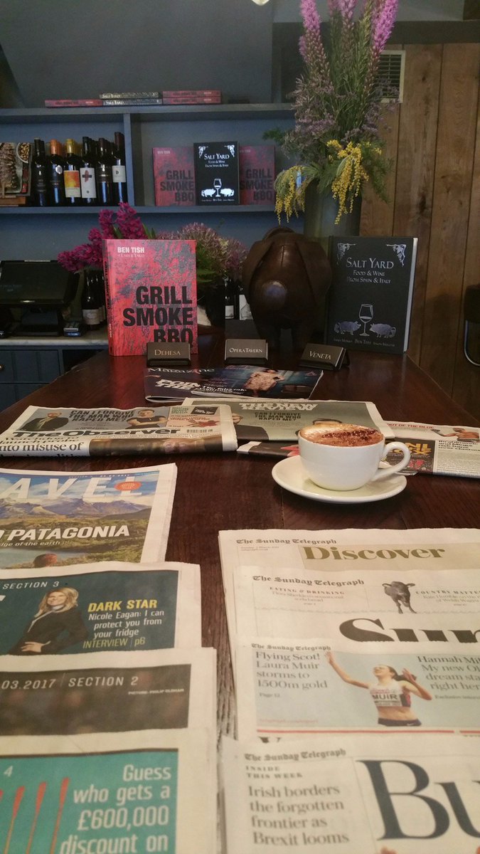 EmberYard's tweet photo. Start Sunday @berwickstlondon @SohoLondonUK with Coffee, Newspapers and a spot of Brunch. #lazysunday #brunchreading https://t.co/6TAROYdVnf