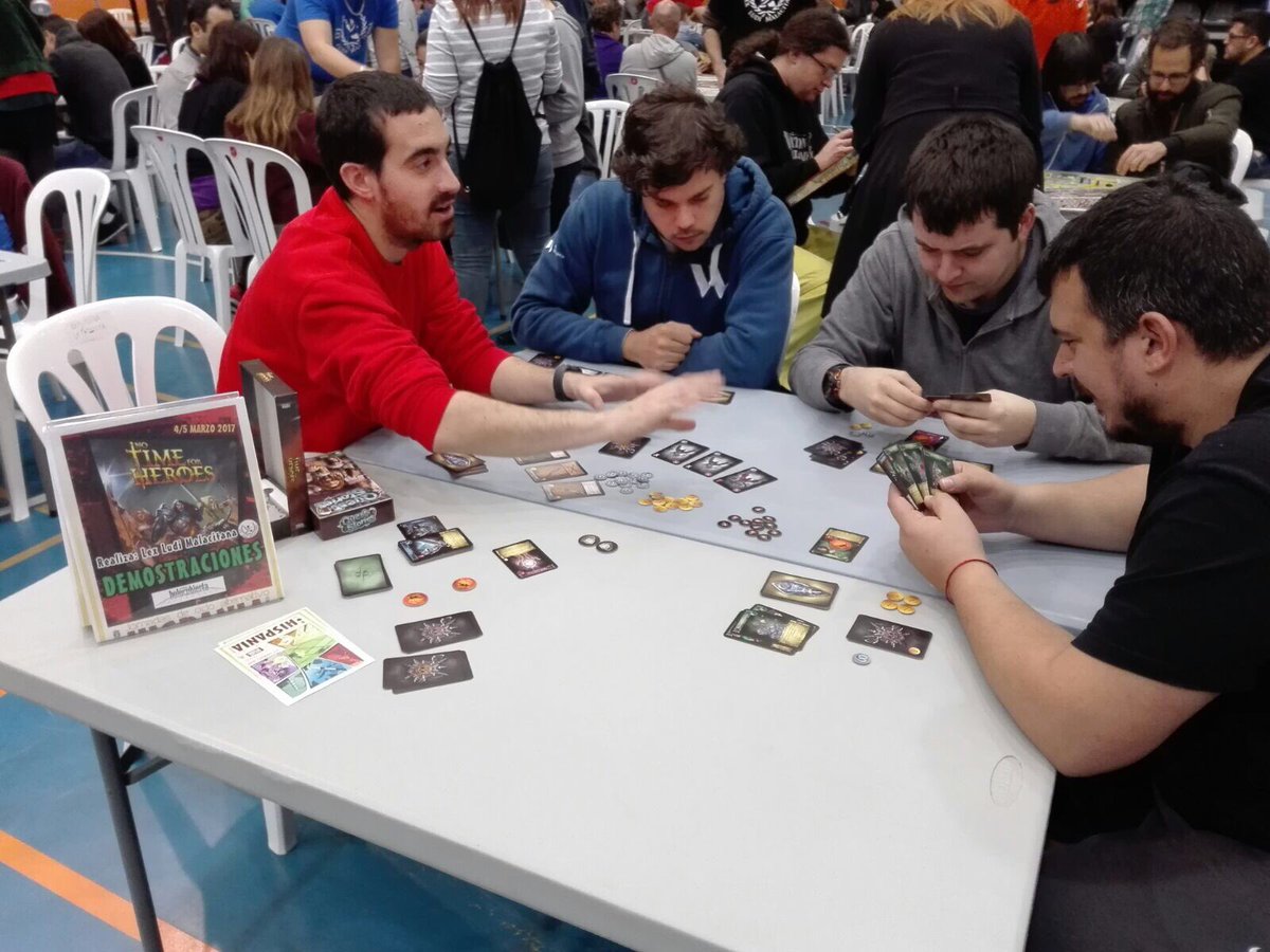 No time for Heroes de <a href="/HolocubiertaJdM/">Holocubierta JdM</a> en las #Hispania2017 ¡exitazo!