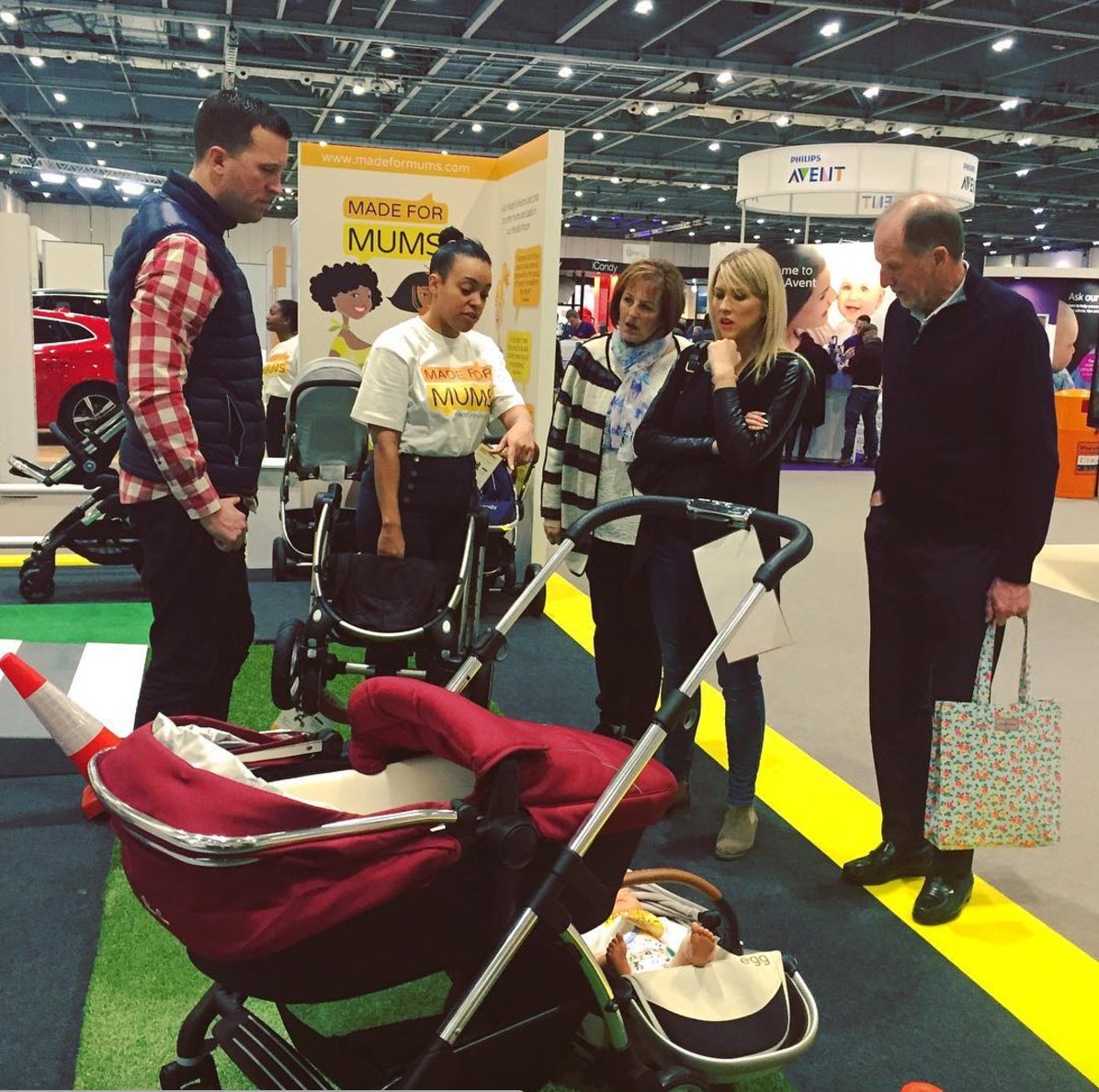 MadeForMums's tweet photo. If you dropped by the #MFMbuggytesting track at @TheBabyShow, let us know by tagging your pics. We'd love to see 'em! #thebabyshow https://t.co/LVWUZRd0kZ