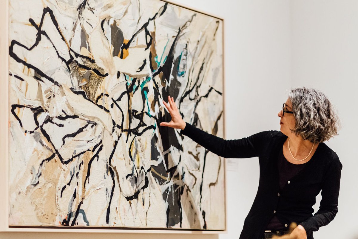 nyuniversity's tweet photo. .@nyusteinhardt's Intro to Galleries and Museums of NY takes students to art spaces throughout NYC, including our very own @NYUGrey 💜 https://t.co/M5sq7KNdtX