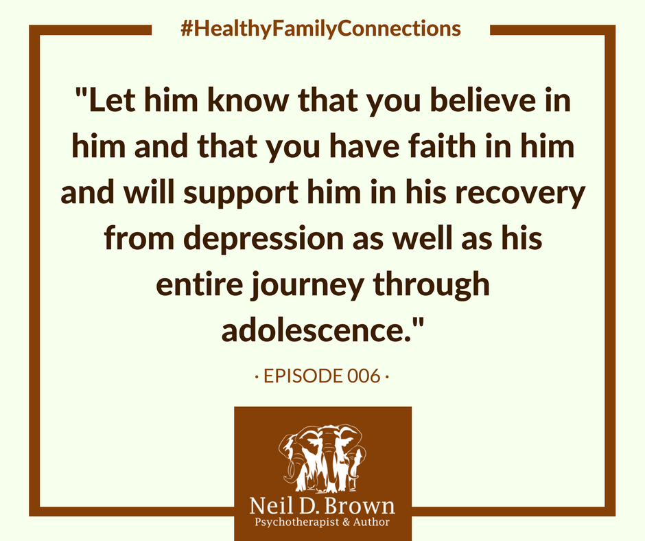 Be there for your #teen and be available to help them as they navigate through the depression &amp; growing up >> ow.ly/AV5f309dzKS