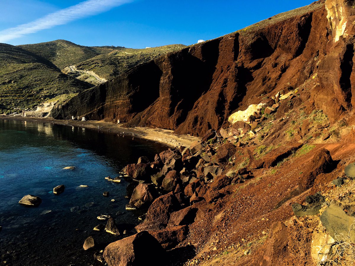 JTRTravelAdvisr's tweet image. Look where I was today. Red beach AKROTIRI #santorini #redbeach #santorinitraveladvisor #santoriniredbeach #greece #griechenland