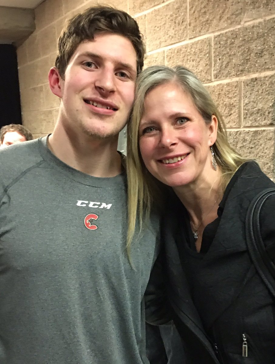 kirstenharkins's tweet photo. With @JansenHarks26 after he became the all-time franchise points leaders for the @PGCougars. #commitment #proudmom https://t.co/1bA7nQQp5K