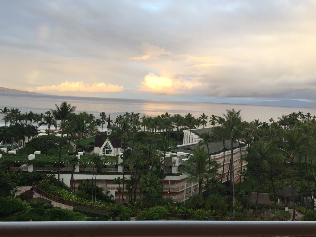 Good Morning from Paradise!  #Maui #RPACPCconf #Realtor #PresidentsCircle