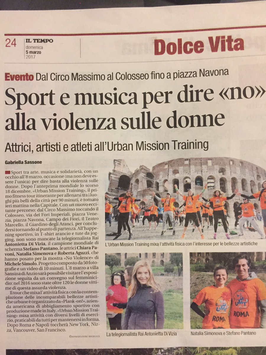 Stefano_Pantano's tweet photo. #UMT @Plank_on #noallaviolenzasulledonne @milly_carlucci @tizianagiardoni @Callipigia3 @YleniaPolitano @Fromana96 @cinziasantangel https://t.co/R48Hd6EVcP