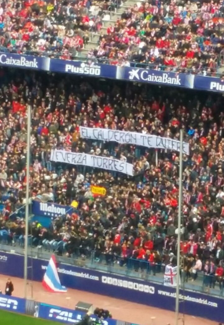 Atleti_Goleador's tweet photo. Torres agradece todo el apoyo que le mostró en el día de hoy toda la parroquia colchonera.

Muy grande el niño 👏❤ https://t.co/RtPJA1XazD