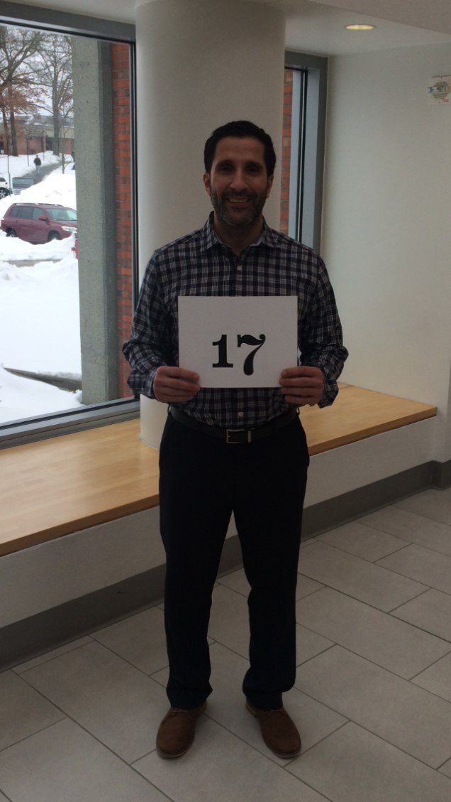 PCcareers's tweet photo. Stan "The Man" Vieira - Director of Citizenship and Off-Campus Life, wants you to know there are 17 days until the #FriarSpringExpo! https://t.co/hi6h3EzQ9J