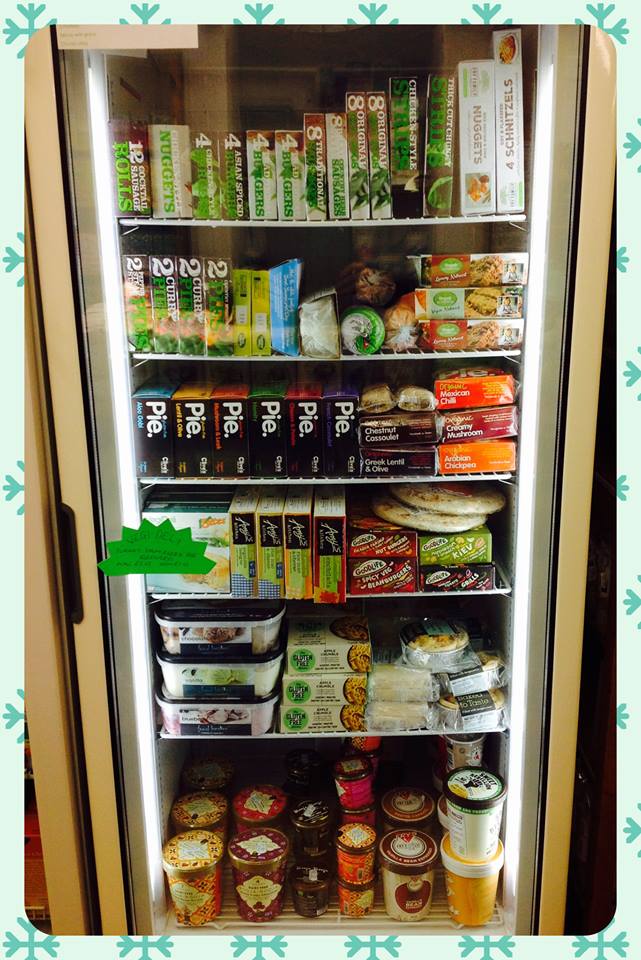 NaturalLifeShop's tweet photo. #ShopSectionSunday - this is our #veggie #vegan freezer, full of amazing food, from incredible #dairyfree ice cream to #glutenfree pastry! https://t.co/baaEiyo12n