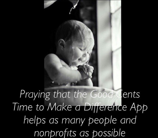 GoodCentsTWS's tweet photo. #goodcentstimetomakeadifference #app #helpingnonprofits #helpcauses #iphoneusers #givingapp https://t.co/rJSXotjpfK https://t.co/WwZpIPF2rO