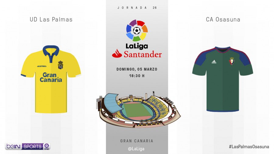 LaLiga's tweet photo. La contrarreloj de Osasuna comienza en Gran Canaria.

Las claves del duelo: https://t.co/W22TIs1c5o #LasPalmasOsasuna https://t.co/OW5Ero8udb