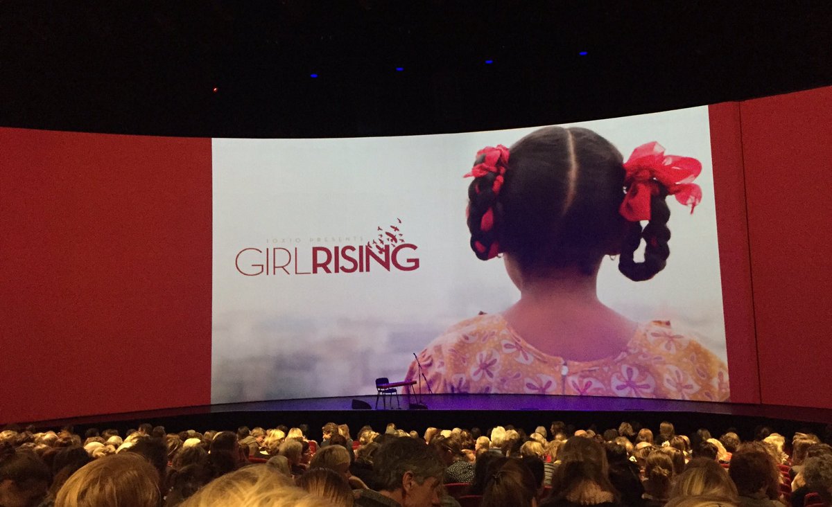 Volle zaal bij <a href="/Girlrisingnl/">Girl Rising NL</a> <a href="/PlanNederland/">Plan International NL</a>