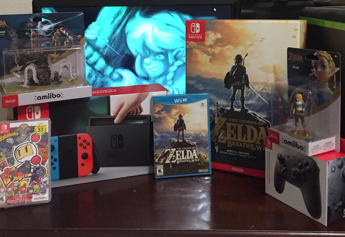 gamegodstv's tweet image. Nintendo Switch and Breath of The Wild Special Edition Unboxing - Pure Nintendo crwd.fr/2lM01Y0 #GameGods #gamego