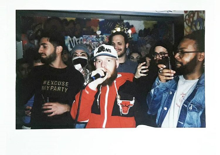 Last night was 🔥🔥🔥with @AaronCohenRap 

Next event : Friday, April 7 <a href="/Batofar/">Batofar</a> 

#instax #fujifilm #instafilm #filmphoto #filmisnotdead